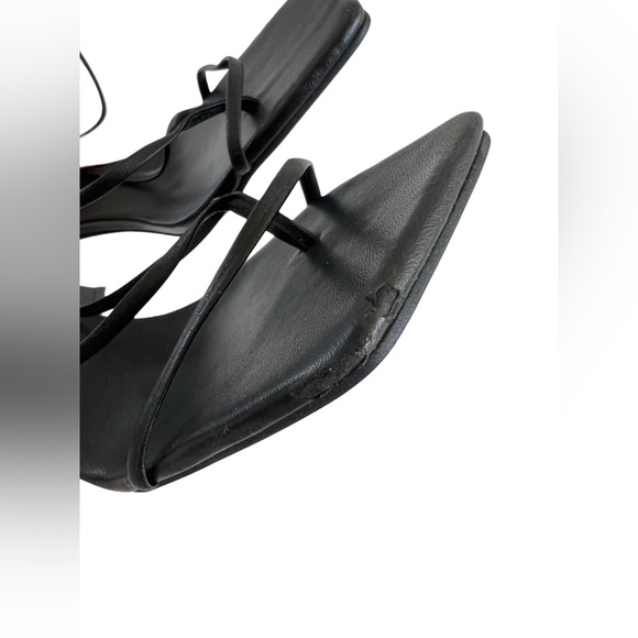 NEW Jeffrey Campbell Genuine Leather Flux Kitten Heels Sandals 6 - Picture 8 of 8